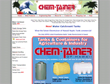 Tablet Screenshot of chemtainerofhawaii.com
